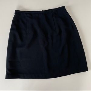 Cecily Brown Black Midi Skirt Fully Lined Size S